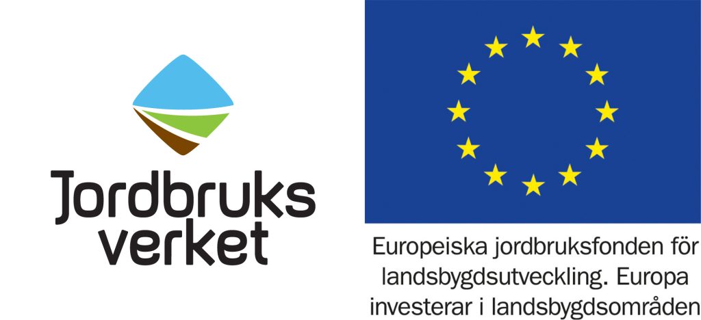 Logotyper Jordbruksverket och Europeiska jordbruksfonden